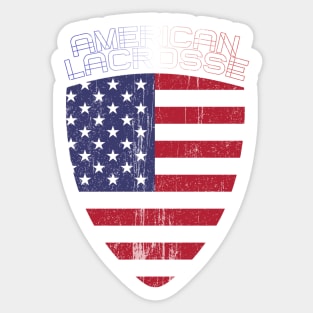 American Lacrosse Sticker